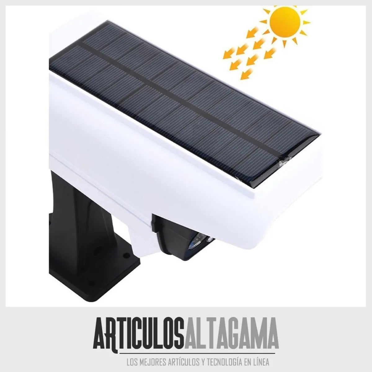 Lampara Solar Tipo Camara con Sensor De
