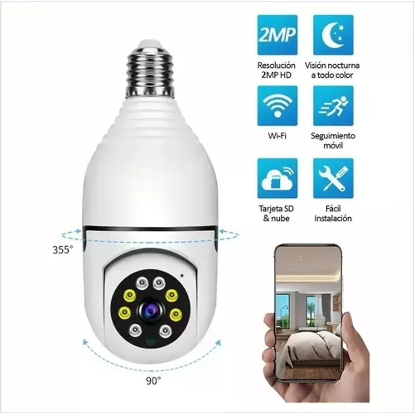 BOMBILLO CAMARA 360