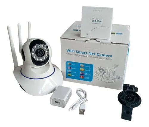 Cámara Robótica De Seguridad Wifi 3 Ant